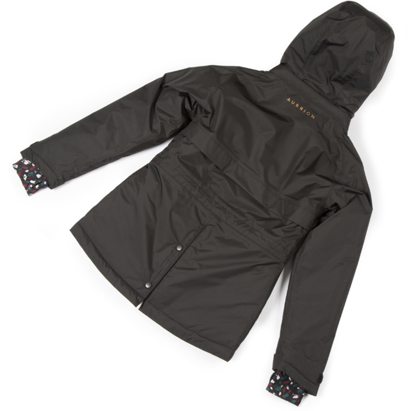 Aubrion Woodford Coat - Young Rider charcoal-1